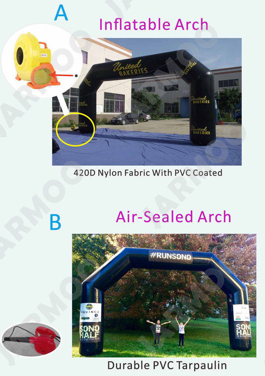 types of Advertisement Inflatable